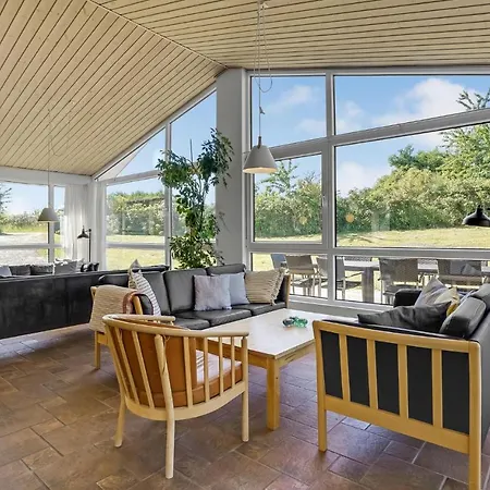 Lovely In Knebel With Sauna Vakantiehuis