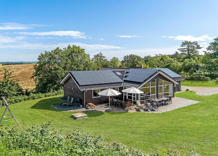 Lovely In Knebel With Sauna 克内贝尔